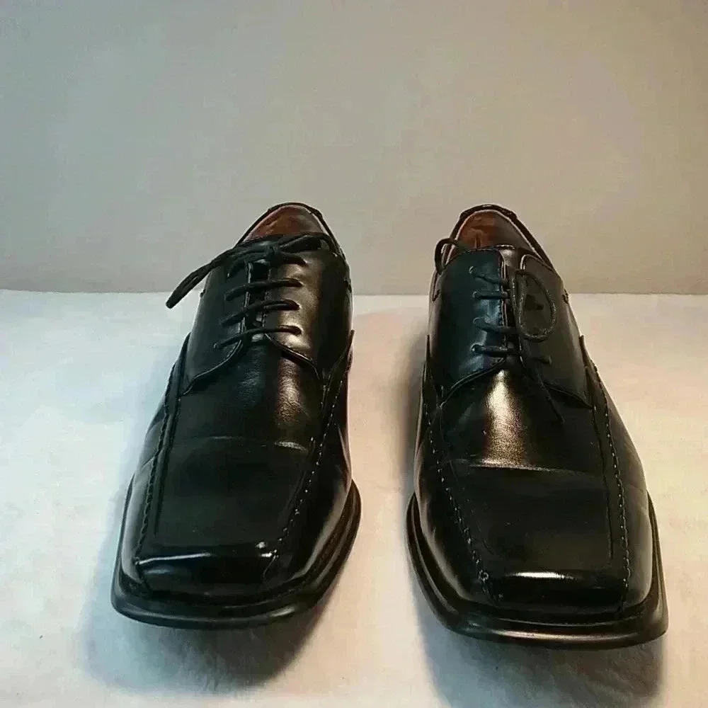 Coronado men's Oxfords Dress shoes black lace up